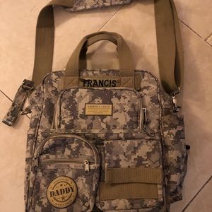 Diaper bag for daddy